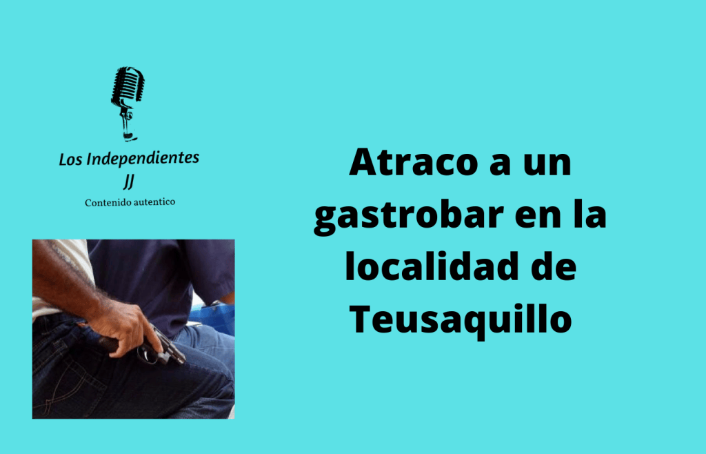 Atraco a un gastrobar en la localidad de Teusaquillo