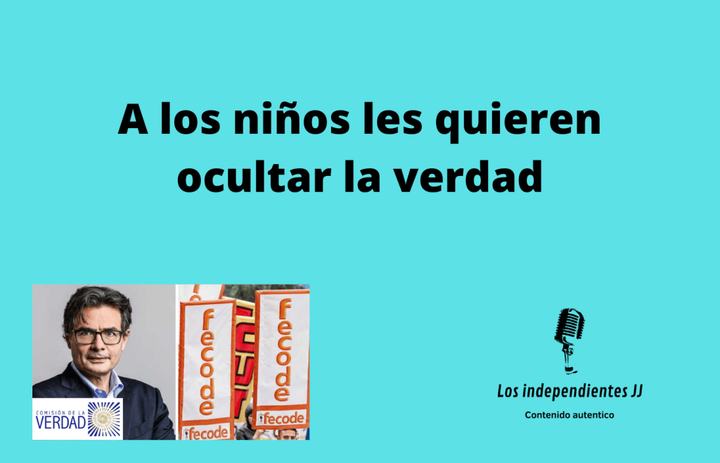 A los niños les quieren ocultar la&nbsp;verdad