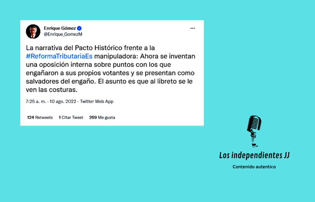 El Pacto Histórico y su narrativa manipuladora