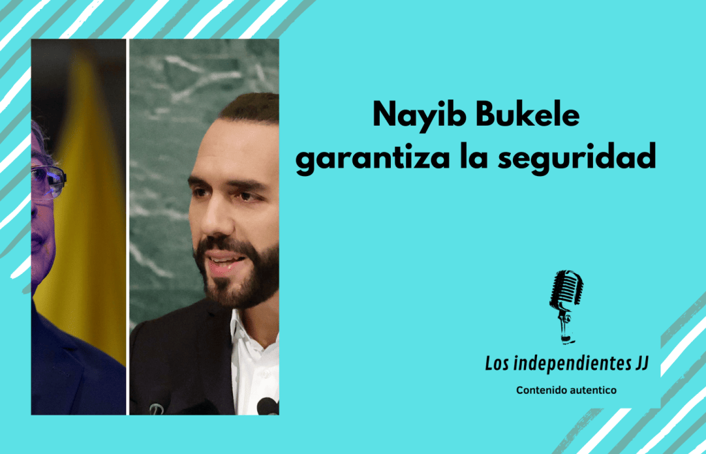 Nayib Bukele garantiza la&nbsp;seguridad