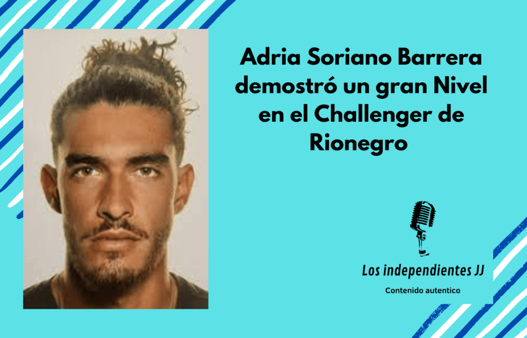 Adria Soriano Barrera demostró un gran Nivel en el Challenger de Rionegro