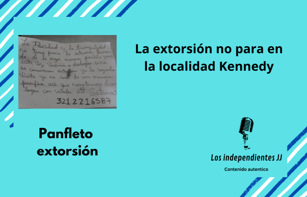 La extorsión no para en la localidad&nbsp;Kennedy
