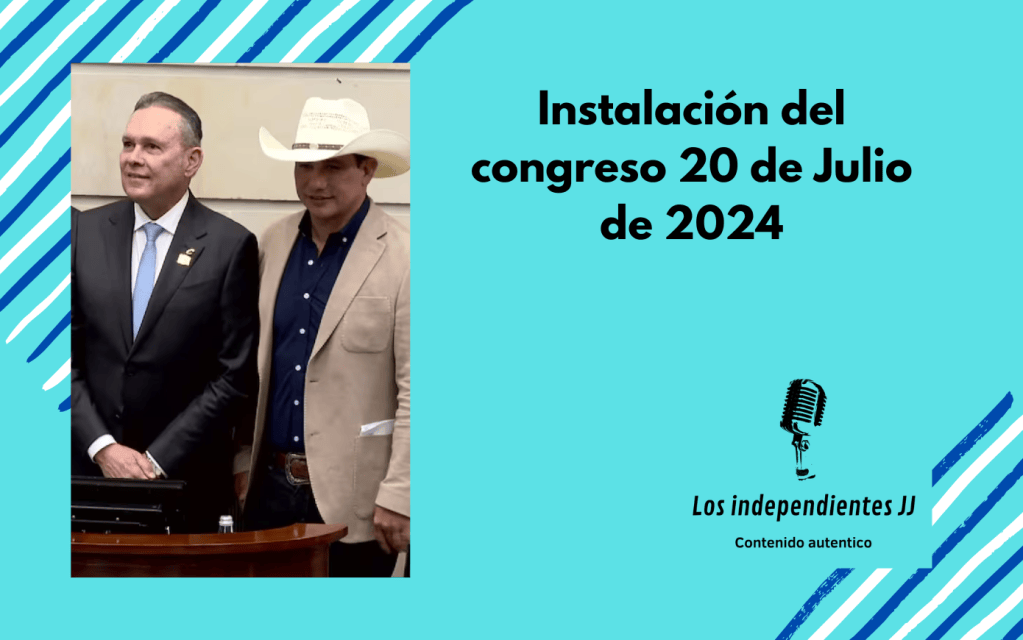 Instalación del congreso 20 de Julio de&nbsp;2024