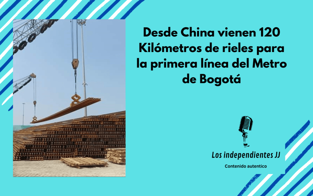 Desde China vienen 120 Kilómetros de rieles para la primera línea del Metro de&nbsp;Bogotá