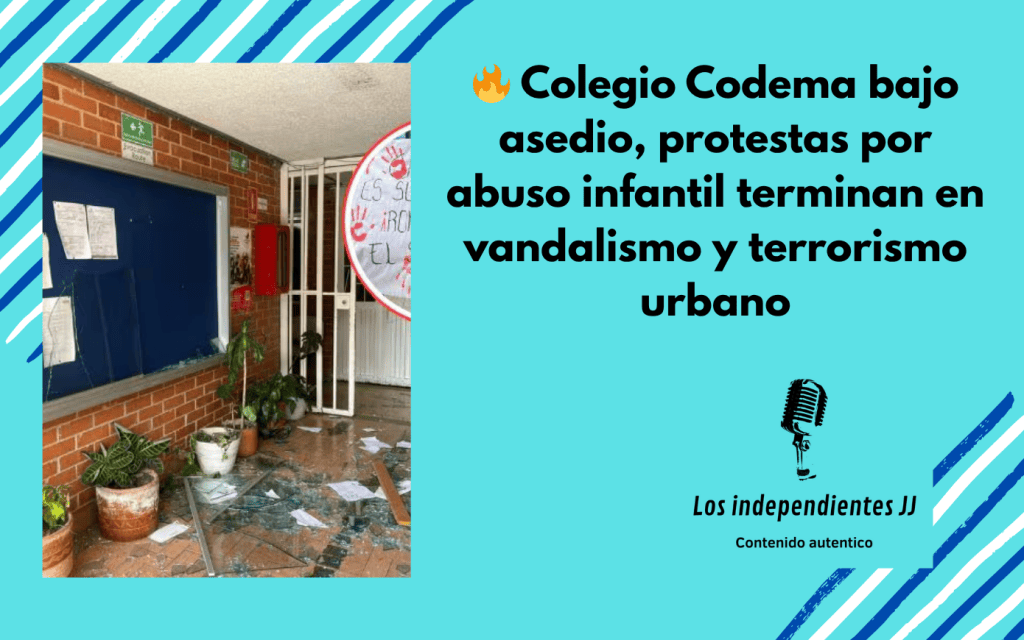 🔥 Colegio Codema bajo asedio, protestas por abuso infantil terminan en vandalismo y terrorismo urbano