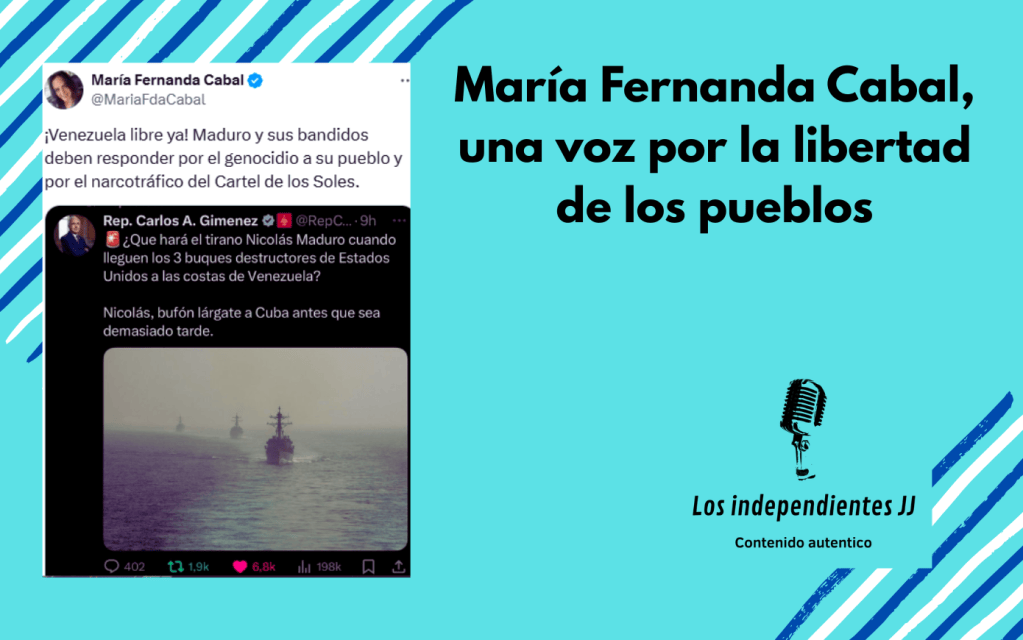 María Fernanda Cabal, una voz por la libertad de los&nbsp;pueblos